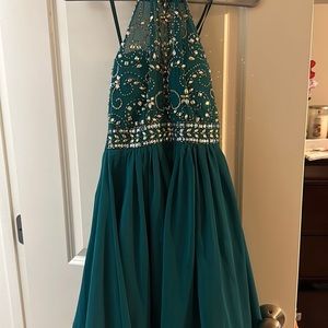 Emerald Green Dress